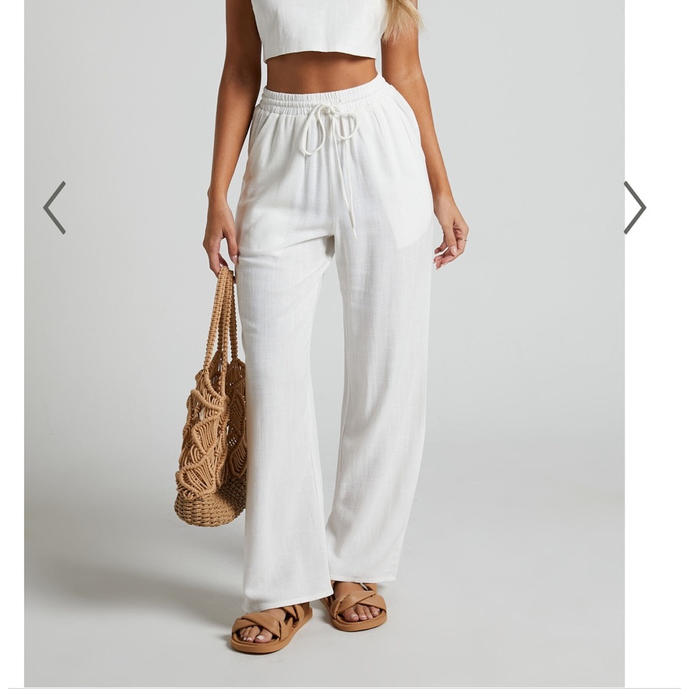 Showpo Linen Capri Pants